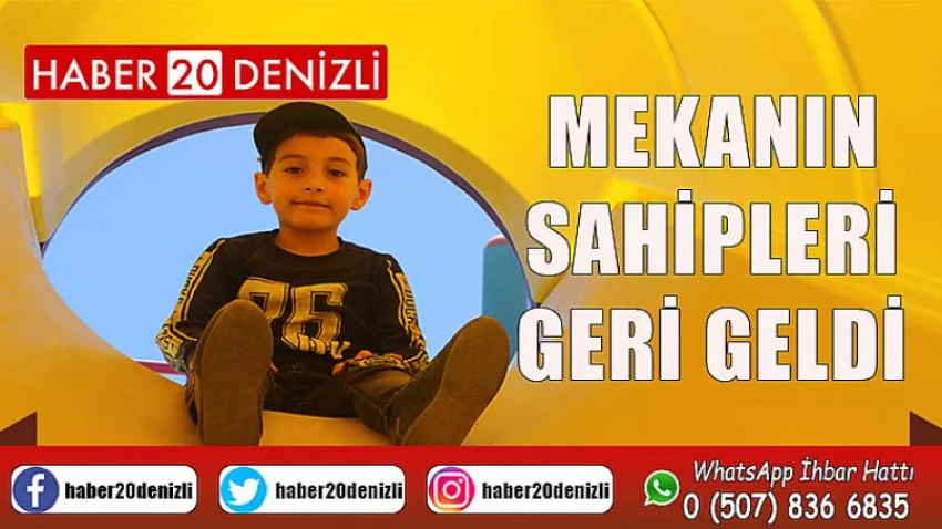 Mekanın sahipleri geri geldi