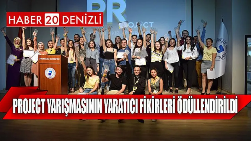 PRoject Yarışmasının Yaratıcı Fikirleri Ödüllendirildi