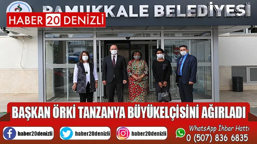 Başkan Örki Tanzanya Büyükelçisini Ağırladı