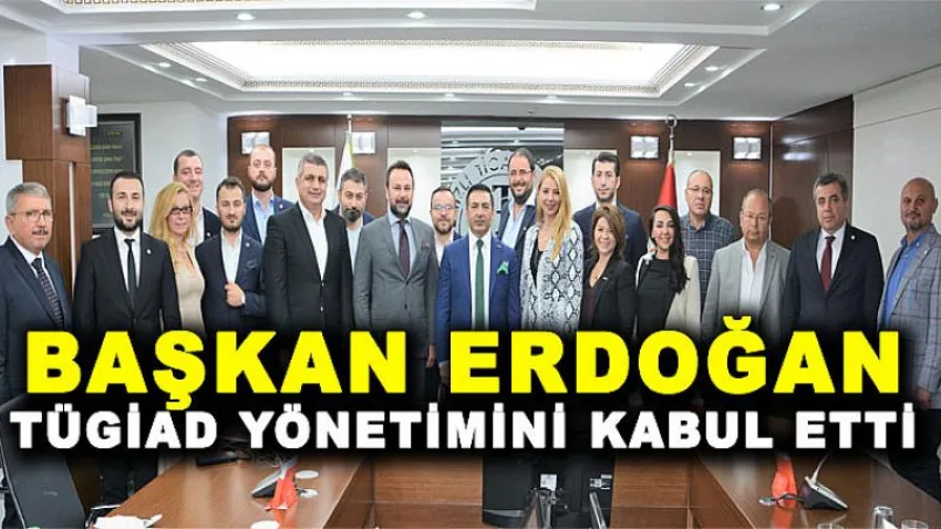 Başkan Erdoğan, Tügiad Yönetimini Kabul Etti