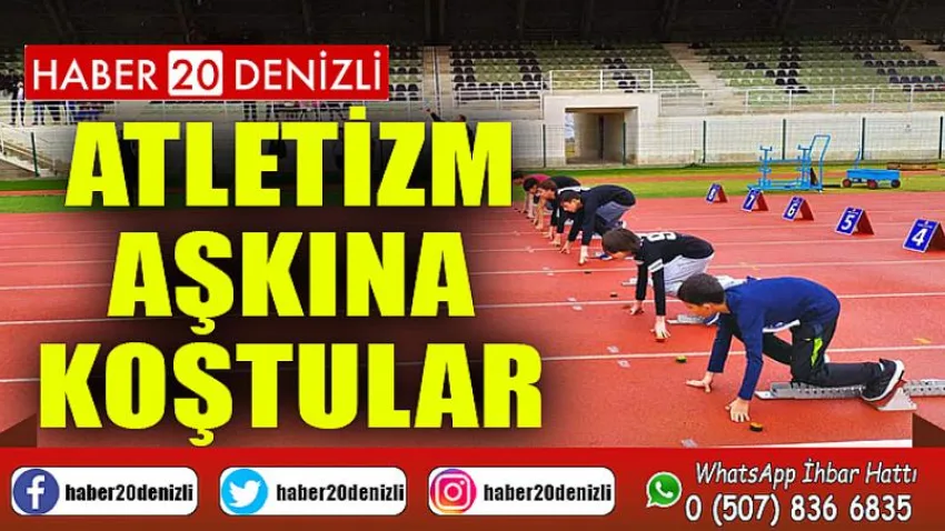Atletizm Aşkına Koştular