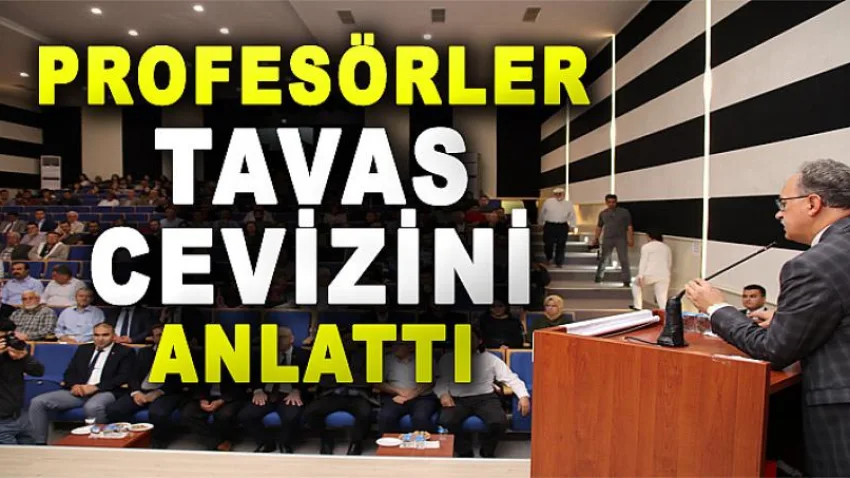 Profesörler Tavas Cevizini Anlattı