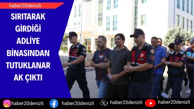 Sırıtarak girdiği adliye binasından tutuklanarak çıktı