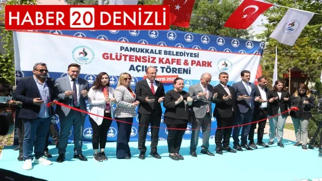 Pamukkale Belediyesi Glütensiz Park ve Kafe hizmete açıldı
