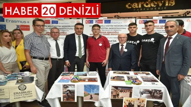 Denizli’de Erasmus projeleri sergilendi
