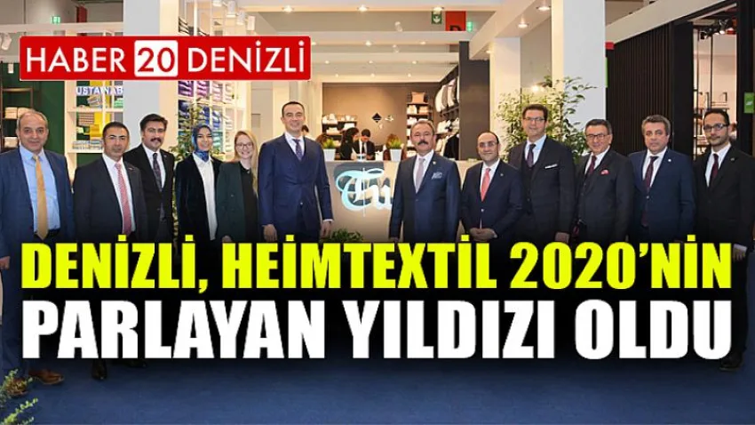 Denizli, Heımtextıl 2020’Nin Parlayan Yıldızı Oldu