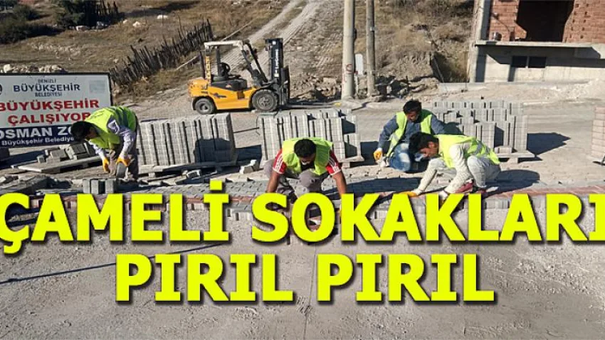 Çameli’nin Sokakları Pırıl Pırıl