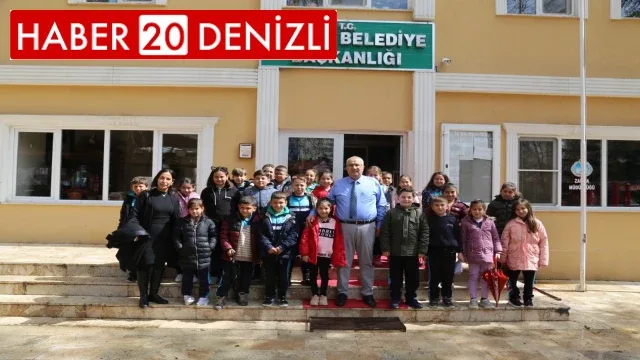 Başkan Arslan minik konuklarını ağırladı