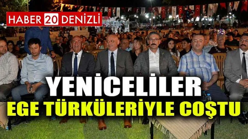 Yeniceliler Ege Türküleriyle Coştu
