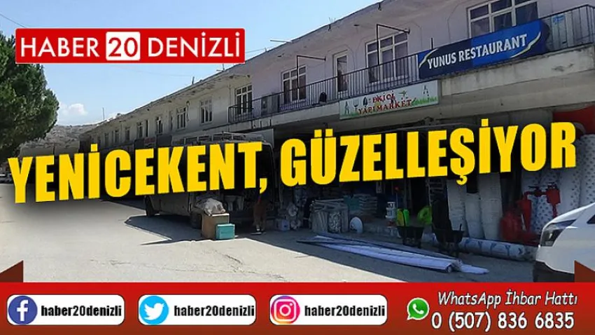 Yenicekent, güzelleşiyor