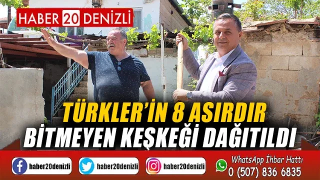Türkler’in 8 Asırdır Bitmeyen Keşkeği Dağıtıldı