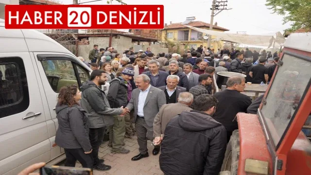 Çal'ın sulama suyu sorunu çözülüyor