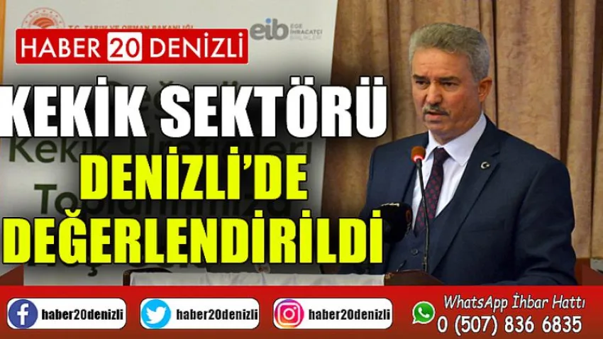 Kekik Sektörü Denizli’de Düzenlenen Panelde Değerlendirildi