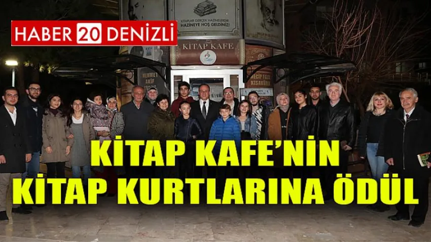 Kitap Kafe’nin Kitap Kurtlarına Ödül