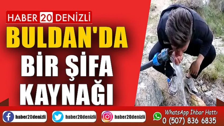 Buldan'da bir şifa kaynağı