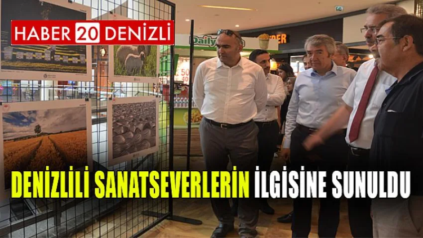 10. Tarım ve İnsan Fotoğraf Sergisi Denizlili Sanatseverlerin İlgisine Sunuldu