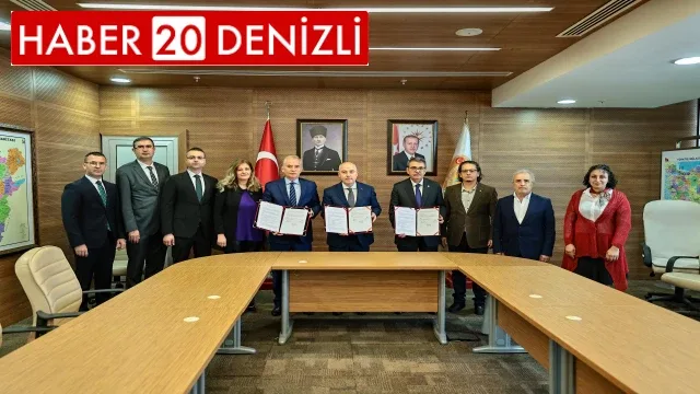 Denizli Traverten Jeoparkı için ilk imzalar atıldı