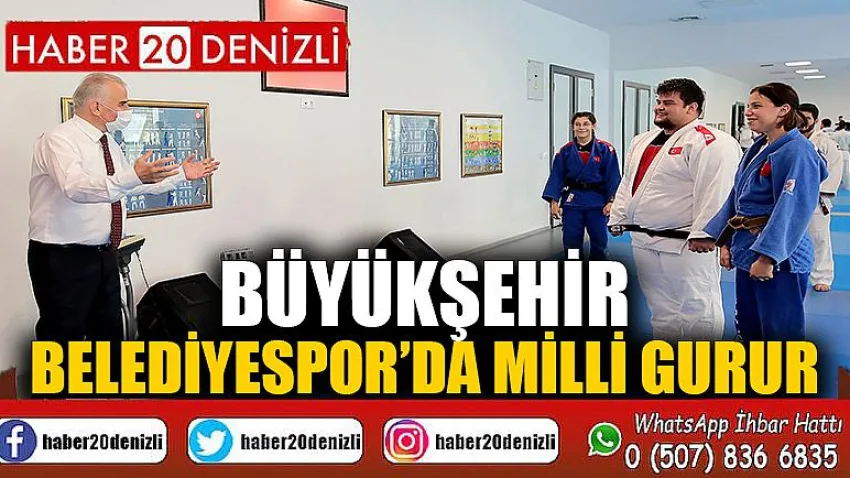 Büyükşehir Belediyespor’da milli gurur