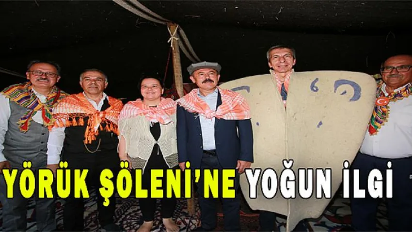 Yörük Şöleni'ne Yoğun İlgi