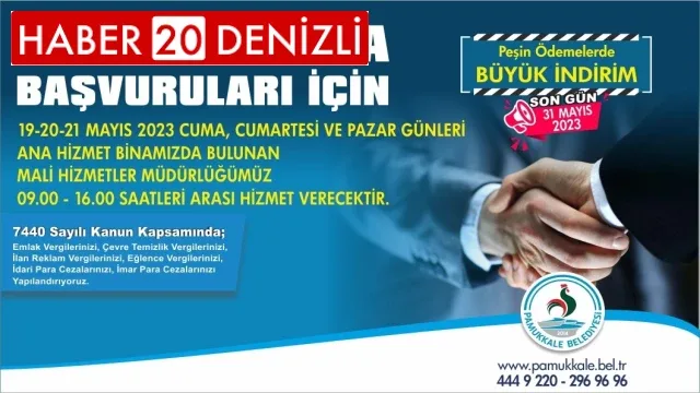 Pamukkale’de yapılandırma tatil günlerinde de devam edecek