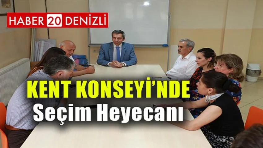 Kent Konseyi’nde Seçim Heyecanı