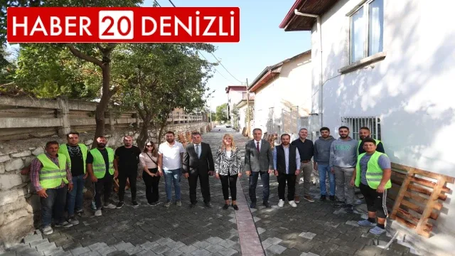 Başkan Doğan, üst yapı çalışmalarını inceledi