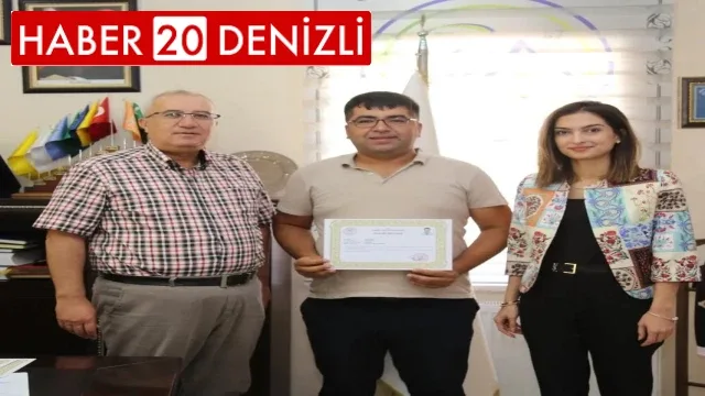 Çameli Belediyesi’nin başarılı personelleri onurlandırıldı