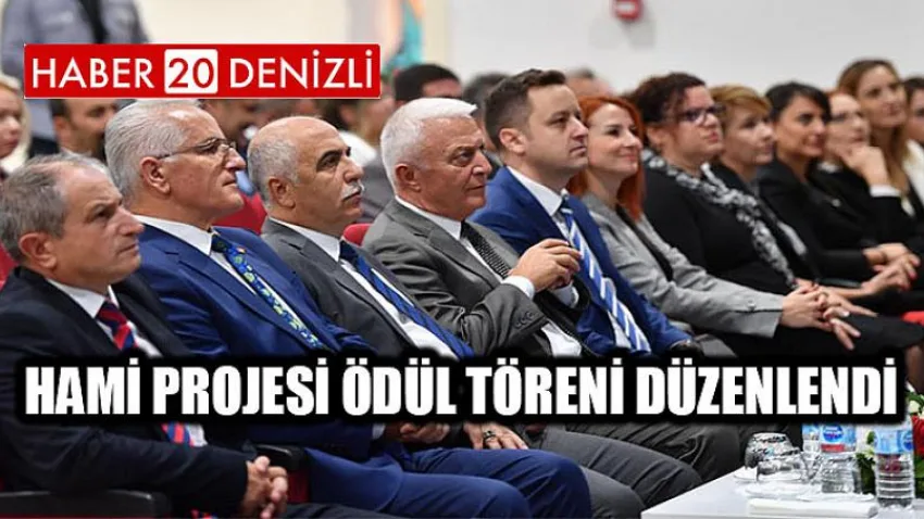 Hami Projesi Ödül Töreni Düzenlendi