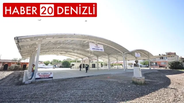 Büyükşehir Sarayköy Sığma’ya sosyal tesis kazandırdı