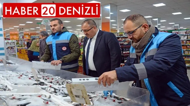 Denizli'de su ürünleri denetimleri gerçekleştirildi