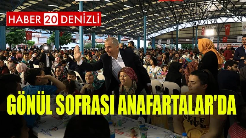 Gönül sofrası Anafartalar'da