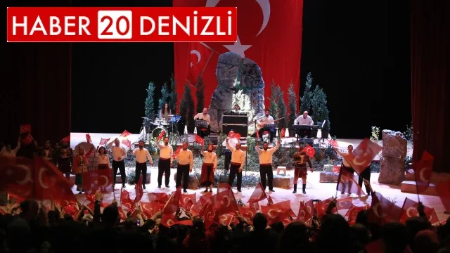 Pamukkale’de 'İşgalden Cumhuriyete' oyunu liselilerle buluştu