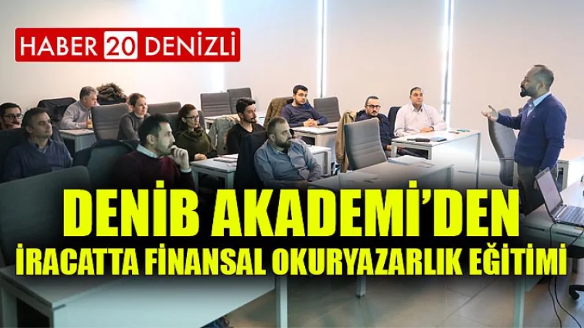 DENİB Akademi’den İhracatta Finansal Okuryazarlık Eğitimi