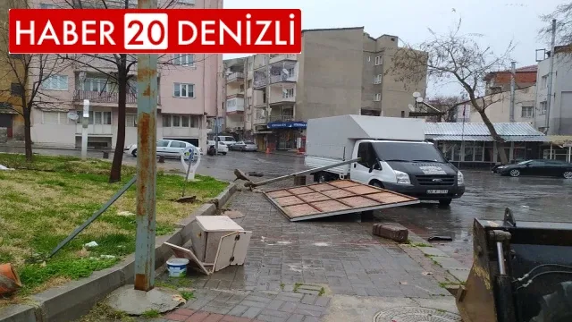 Denizli’ye kuvvetli rüzgar ve fırtına uyarısı