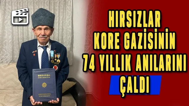 Kore Gazisi Halil Akşit: "Kore Savaşı'ndan getirdiğim eşya ve silahlarımı hırsızlar çaldı"