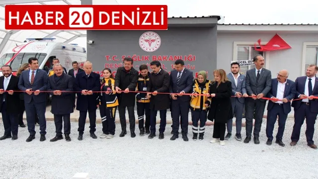 Çivril devlet - millet işbirliğiyle 2 yeni sağlık tesisine kavuştu