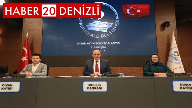 Pamukkale Belediyesi 2022 Yılı Faaliyet Raporu Kabul Edildi