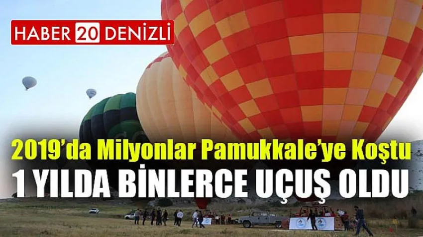 1 Yılda Binlerce Uçuş Oldu