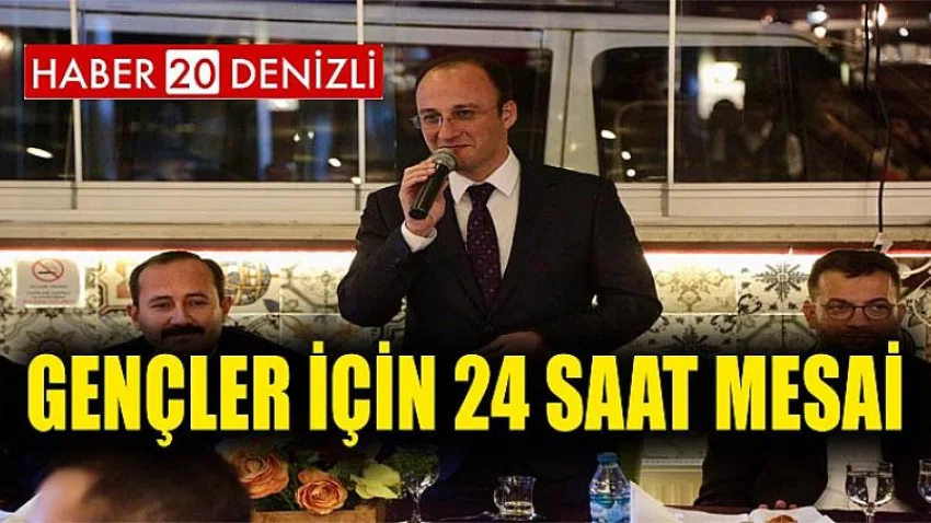 Gençler için 24 Saat Mesai