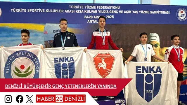 Denizli Büyükşehir genç yeteneklerin yanında