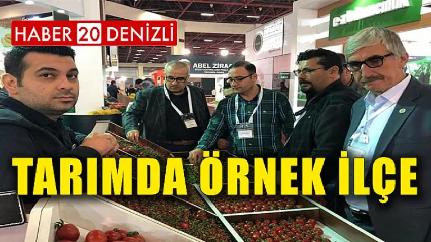 Tarımda Örnek İlçe