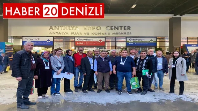 Çamelili çiftçiler, 27 ülkeden 571 firmanın yer aldığı fuarı gezdi