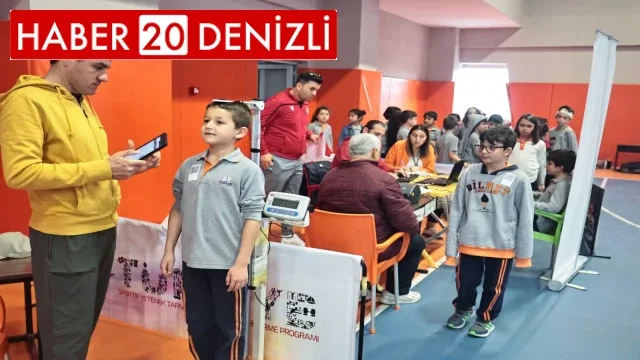 Denizli’de 10 bin öğrenci arasında yetenekli sporcular aranıyor