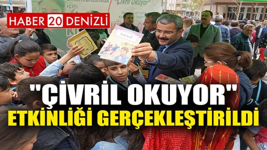 "Çivril Okuyor" Etkinliği Gerçekleştirildi
