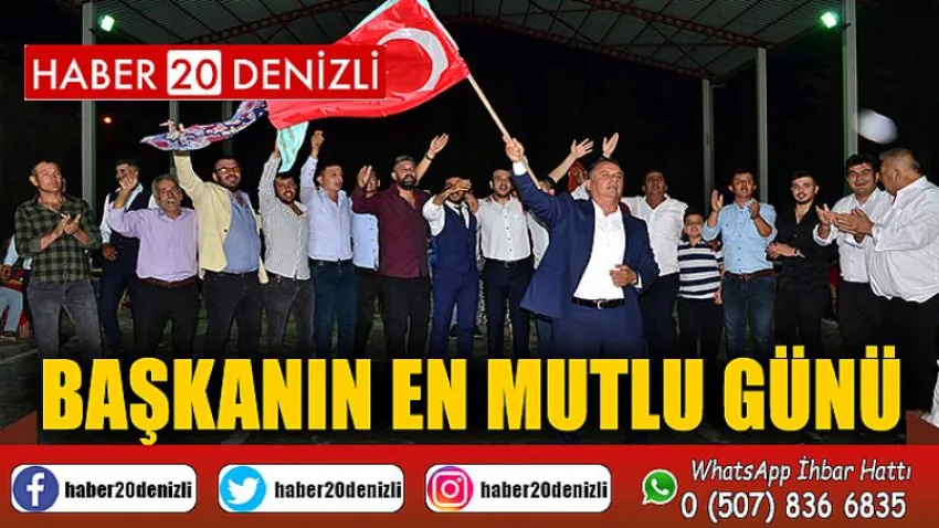 Başkanın En Mutlu Günü