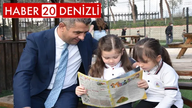 Denizli’de okul kütüphaneleri kitaplarla zenginleşti