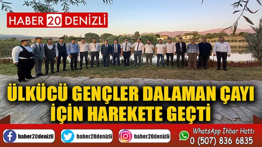 Ülkücü gençler Dalaman Çayı için harekete geçti