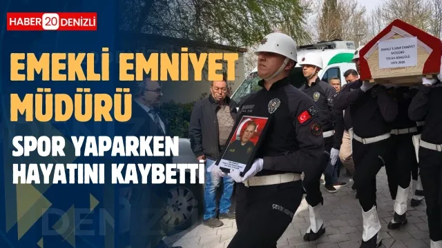 Emekli emniyet müdürü spor yaparken hayatını kaybetti