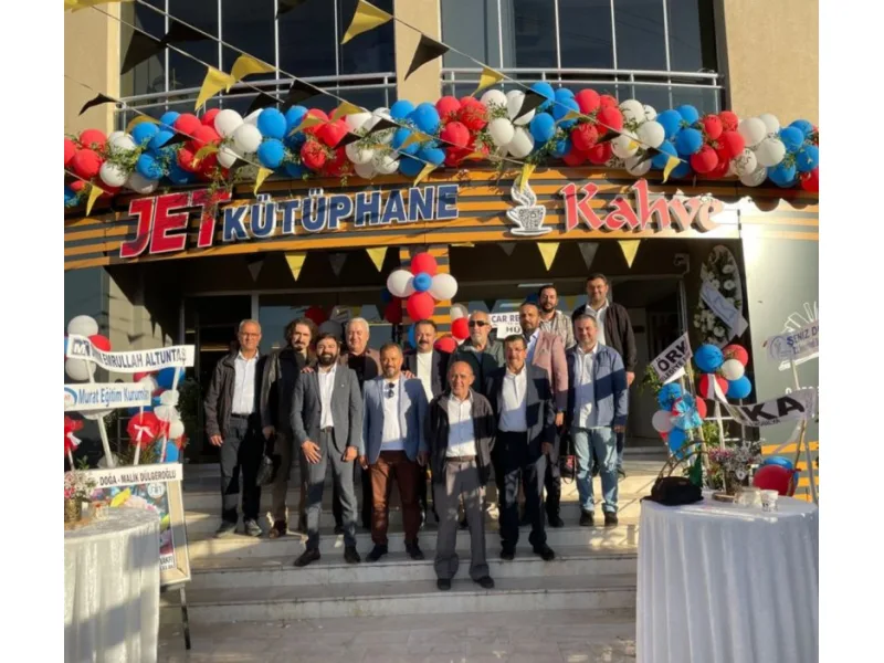Denizli’nin en büyük özel kütüphanesi jet kütüphane açıldı