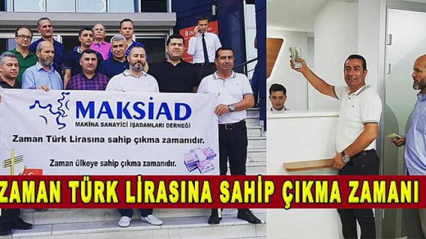 Zaman Türk Lirasına Sahip Çıkma Zamanı